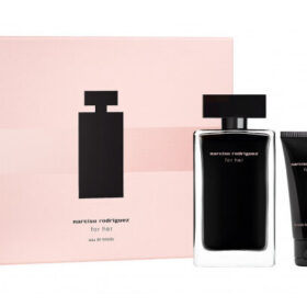 Cofanetto Narciso Rodriguez for her 100 ML EDT+ travel size 10 ml + body lotion 75 ml